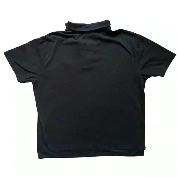Tesla Official Performance Polo Shirt Black XL Logo Embroidered Short Sleeve - Picture 5 of 5
